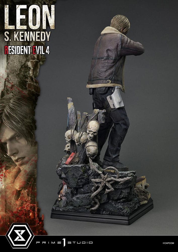 Resident Evil 4 Ultimate Premium Masterline Series Statue 1/4 Leon S. Kennedy 64 cm