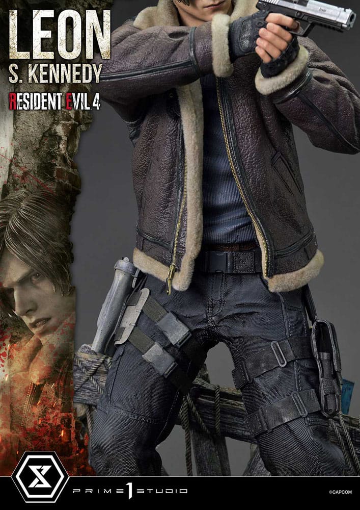 Resident Evil 4 Ultimate Premium Masterline Series Statue 1/4 Leon S. Kennedy 64 cm