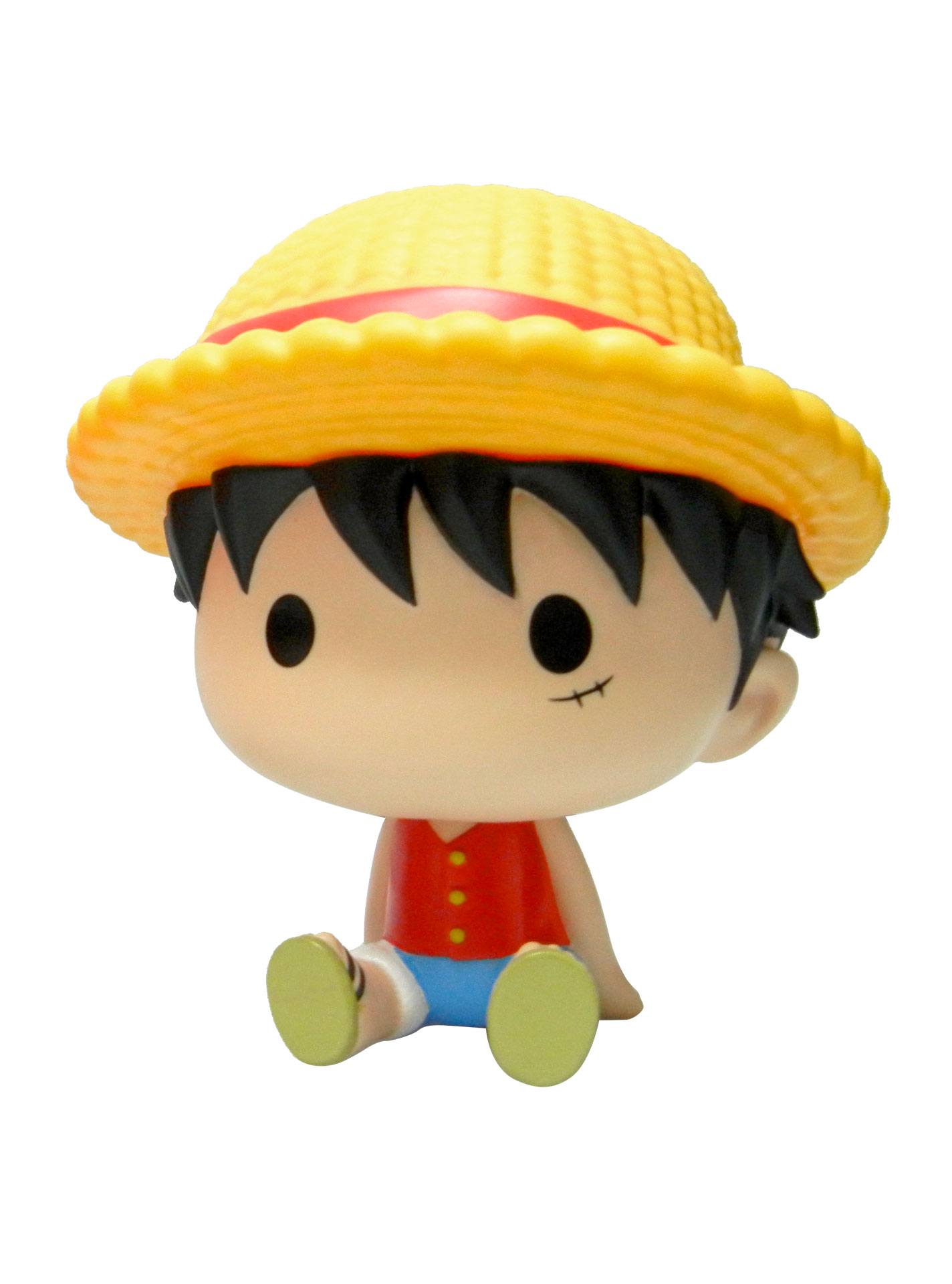 One Piece Chibi Büste Bank Ruffy 15 cm