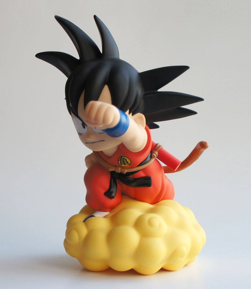 Dragon Ball Chibi Münzbank Son Goku auf fliegendem Nimbus 22 cm