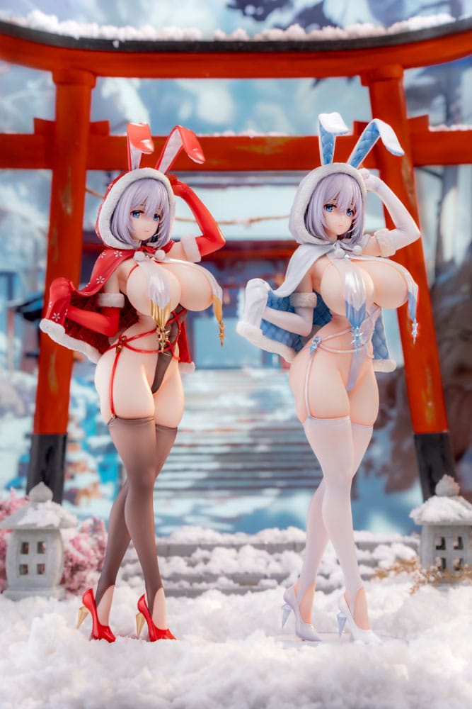 Original Character PVC Statues 1/5 Snow Bunny Illustrated by Mataro Deluxe Ver. 33 cm