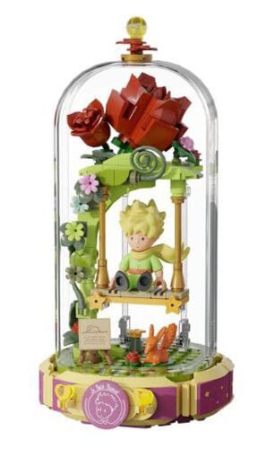 The Little Prince Eternity Series Construction Set Rose Swing 20 cm