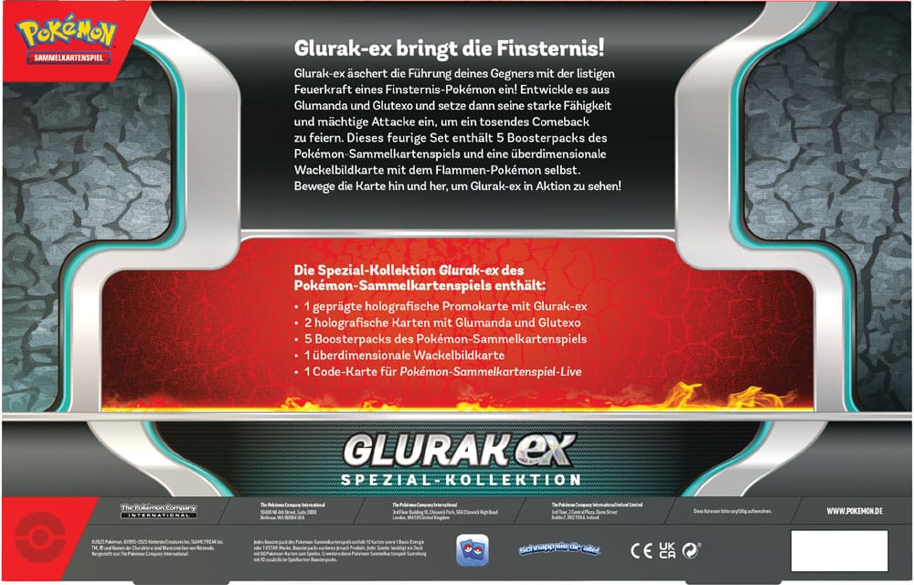 Pokémon TCG Special Collection Glurak 2025 *German Version*