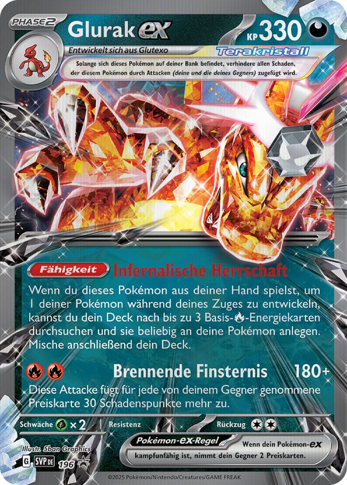 Pokémon TCG Special Collection Glurak 2025 *German Version*