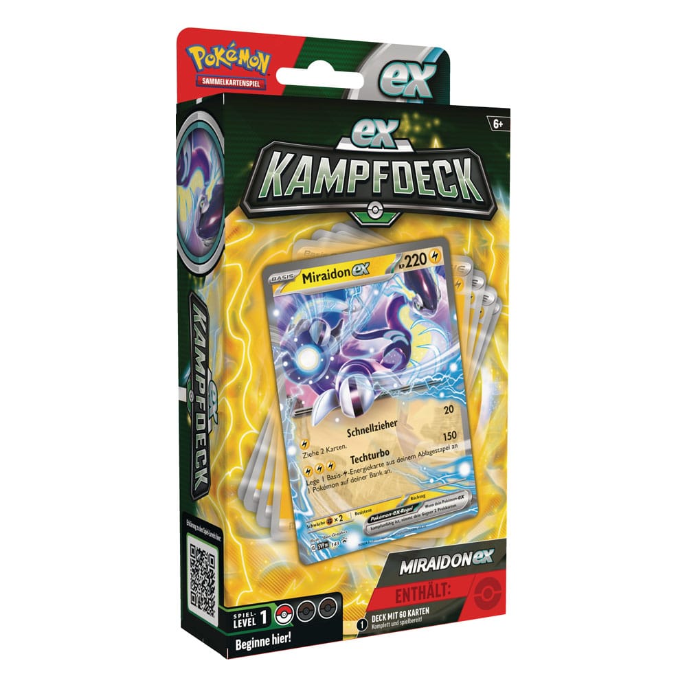 Pokémon TCG EX-Kampfdeck Juli 2024 Display (6) *German Version*