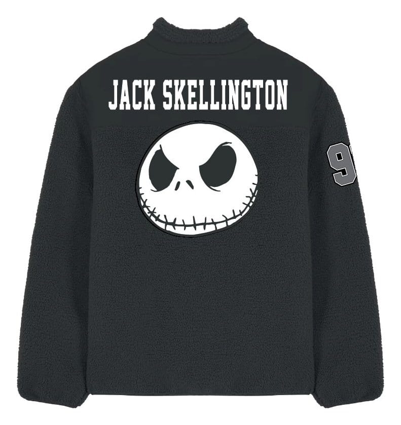 The Nightmare Before Christmas Jack Skellington Sherpa Jacket Size S