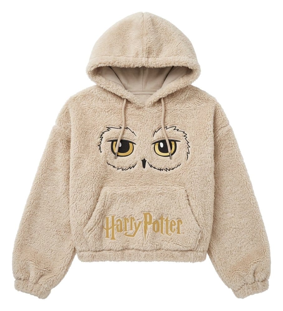 Harry Potter Hooded Sweater Hedwig Size L