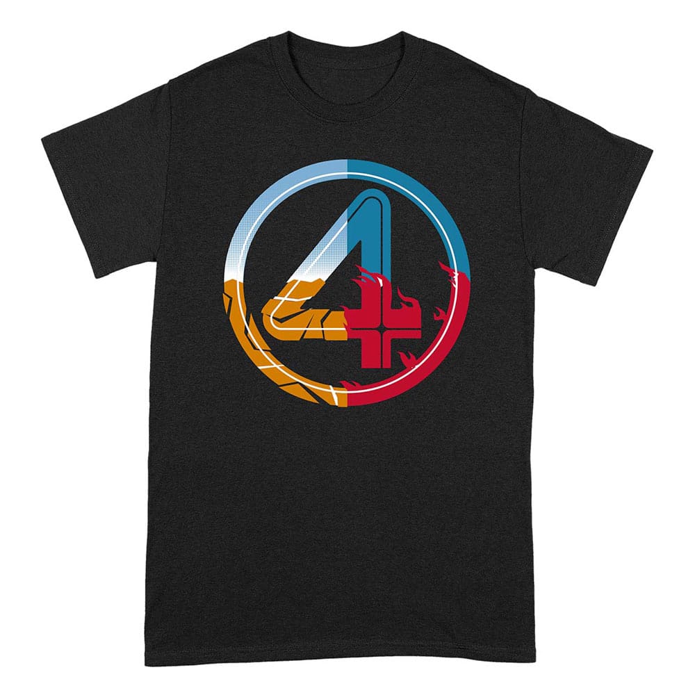 Fantastic Four T-Shirt Element Logo Size XL