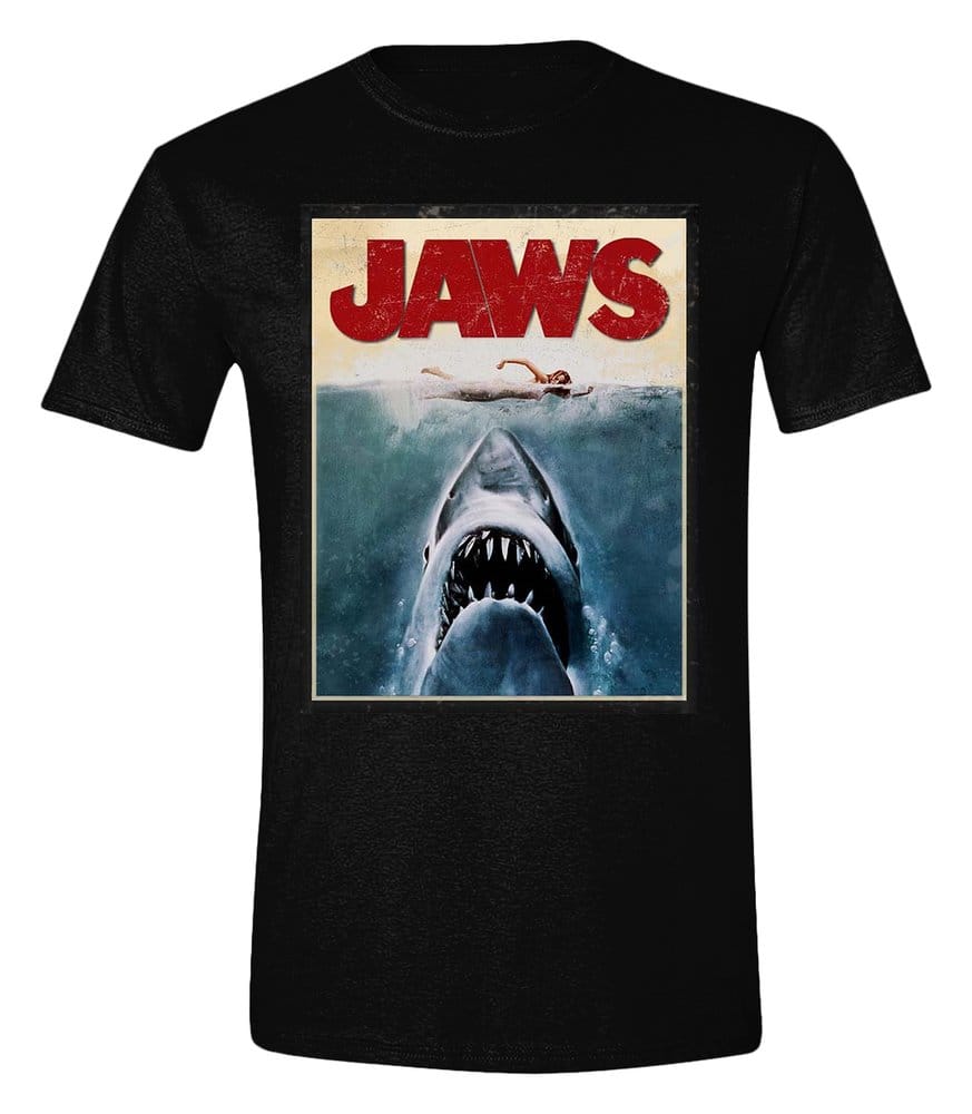 Jaws T-Shirt Poster Size XL