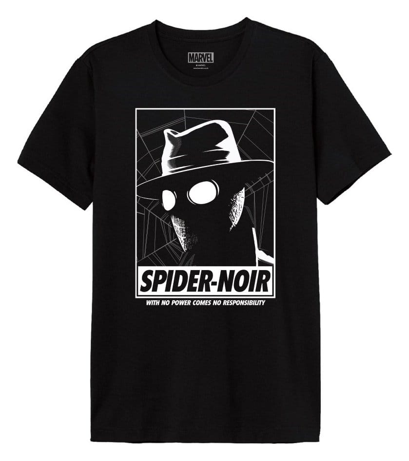 Marvel T-Shirt Spider-Noir Red Banner Cover Size XXL