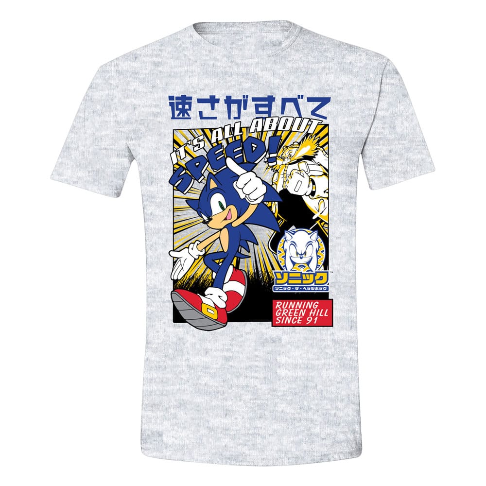 Sonic - The Hedgehog T-Shirt Sonic Comic Size S