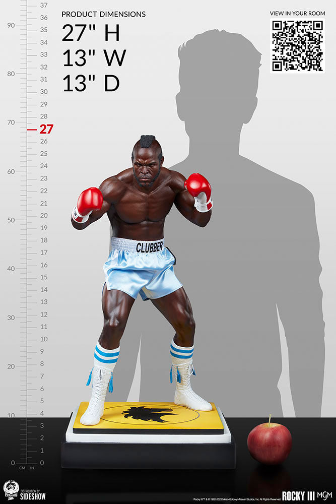 Rocky III Statue 1/3 Clubber Länge 66 cm