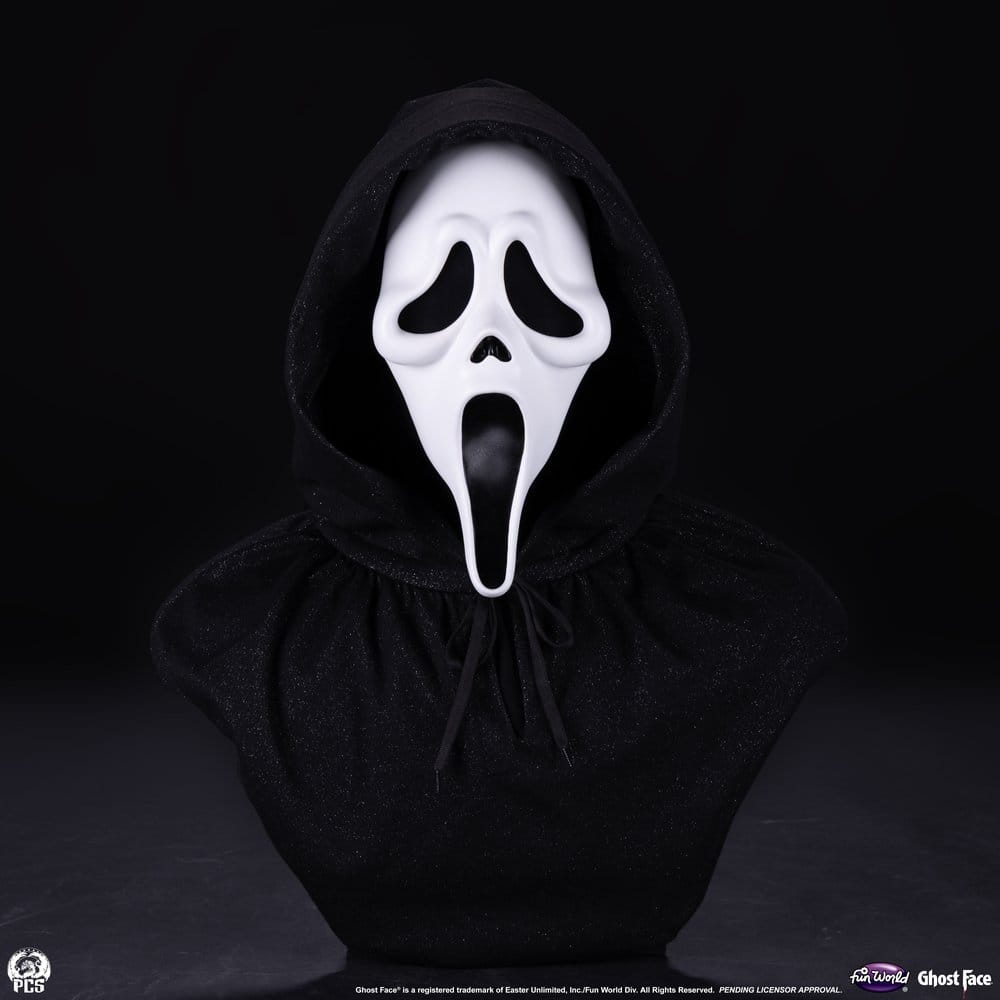 Ghost Face Life-Size Bust 56 cm