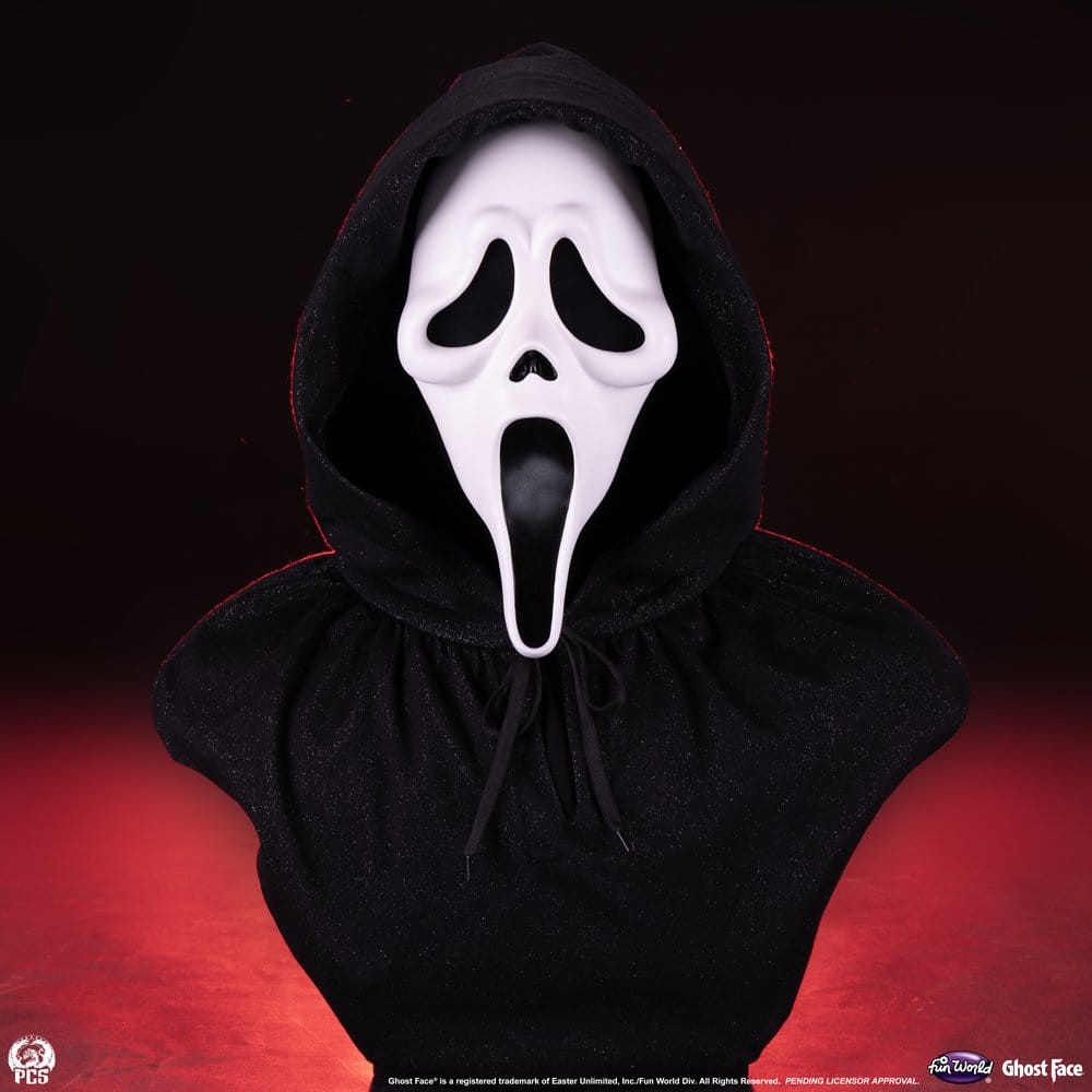 Ghost Face Life-Size Bust 56 cm