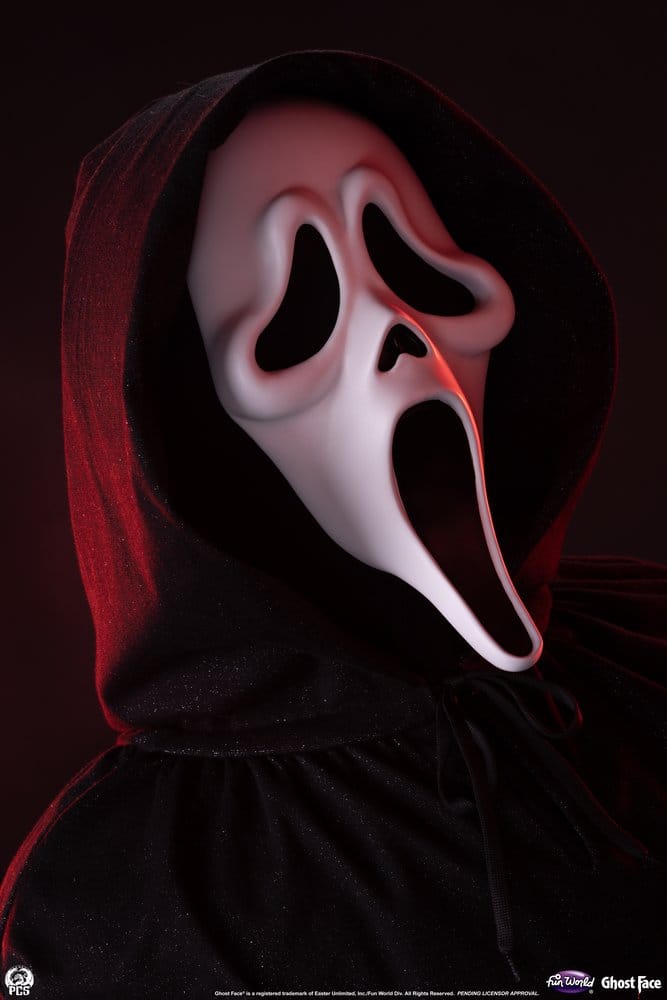 Ghost Face Life-Size Bust 56 cm