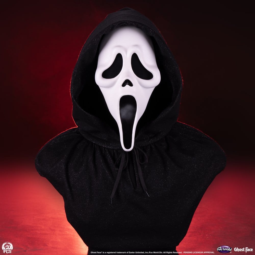 Ghost Face Life-Size Bust 56 cm