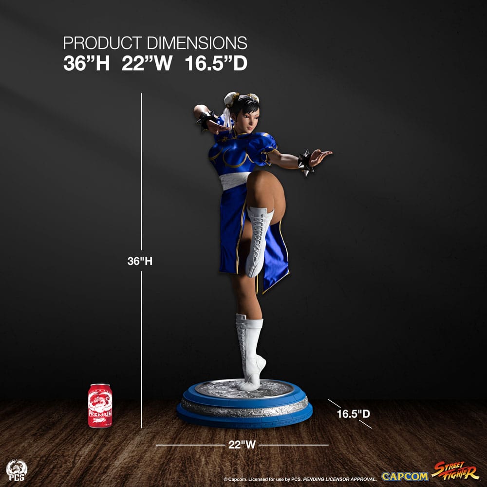 Street Fighter Statue 1/2 Chun-Li Classic Edition 91 cm