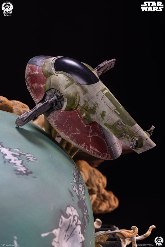 Star Wars The Empire Strikes Back Fine Art Bust Boba Fett Deluxe Edition 50 cm