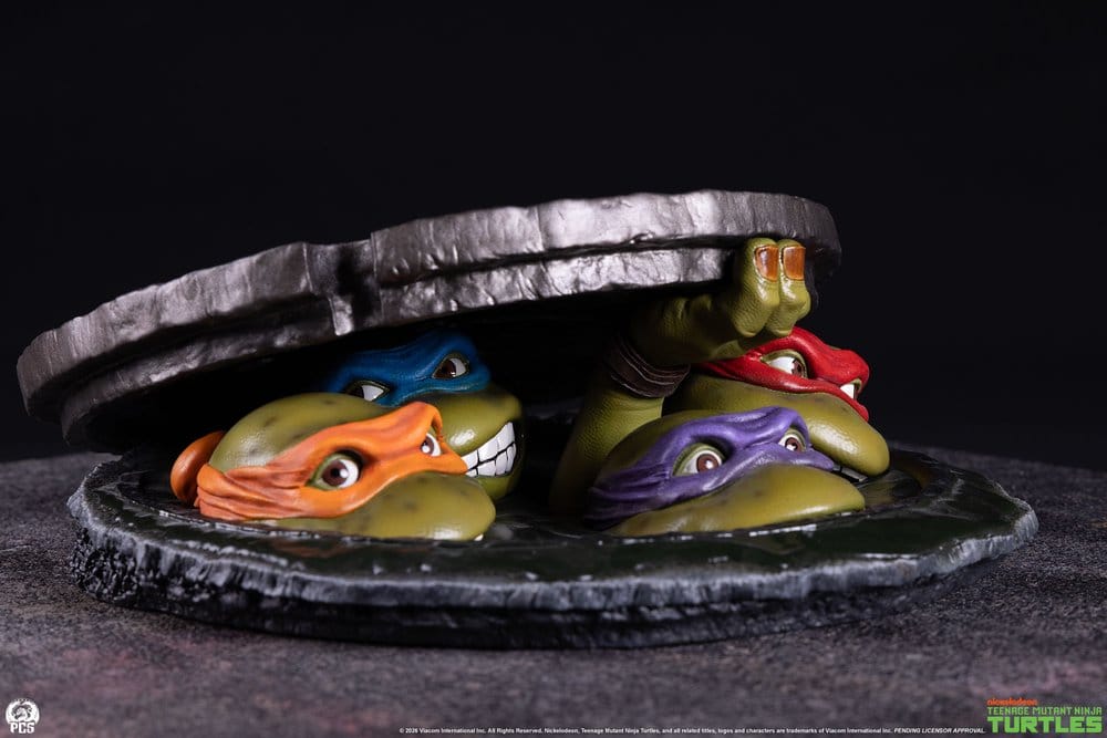Teenage Mutant Ninja Turtles Tabletop 1/4 Underground 11 cm