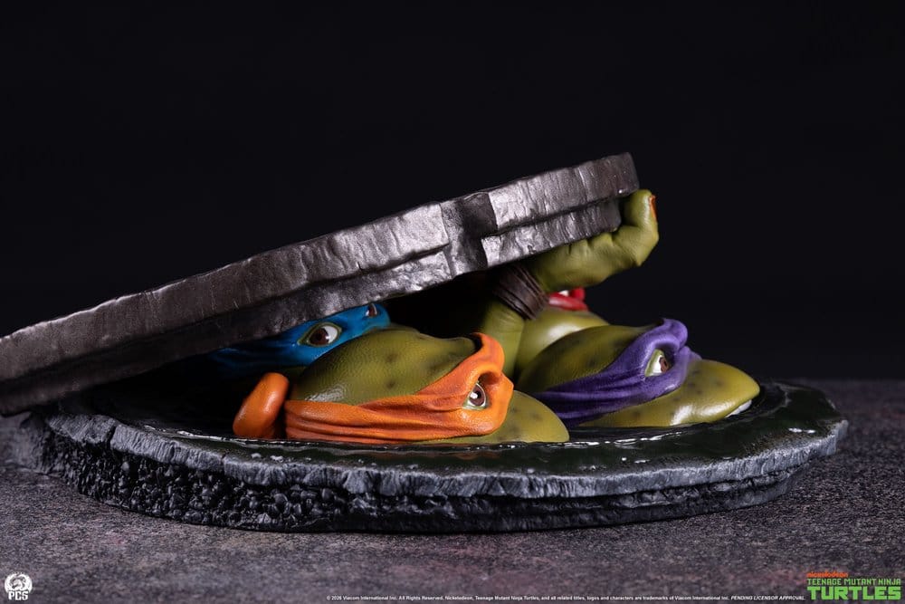 Teenage Mutant Ninja Turtles Tabletop 1/4 Underground 11 cm