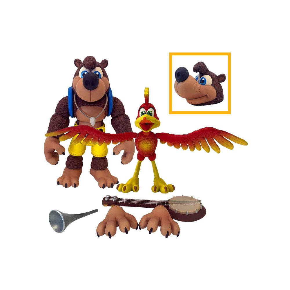 Banjo-Kazooie Actionfiguren 2er-Pack Banjo &amp; Kazooie 27 cm