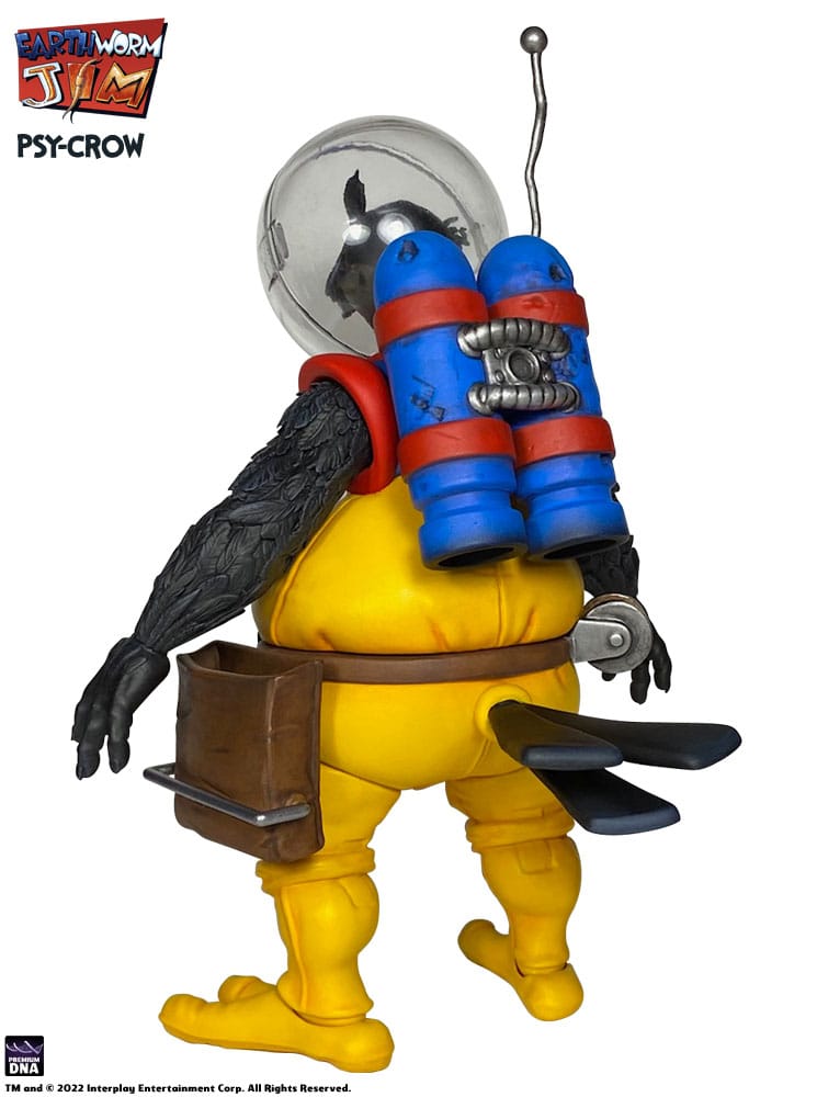 Earthworm Jim Actionfigur Welle 1: Psy-Crow 15 cm