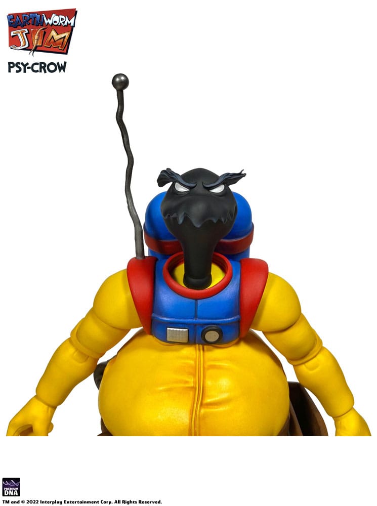 Earthworm Jim Actionfigur Welle 1: Psy-Crow 15 cm