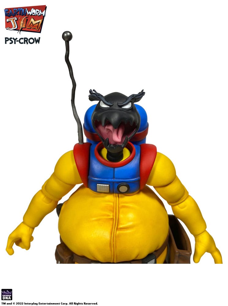 Earthworm Jim Actionfigur Welle 1: Psy-Crow 15 cm