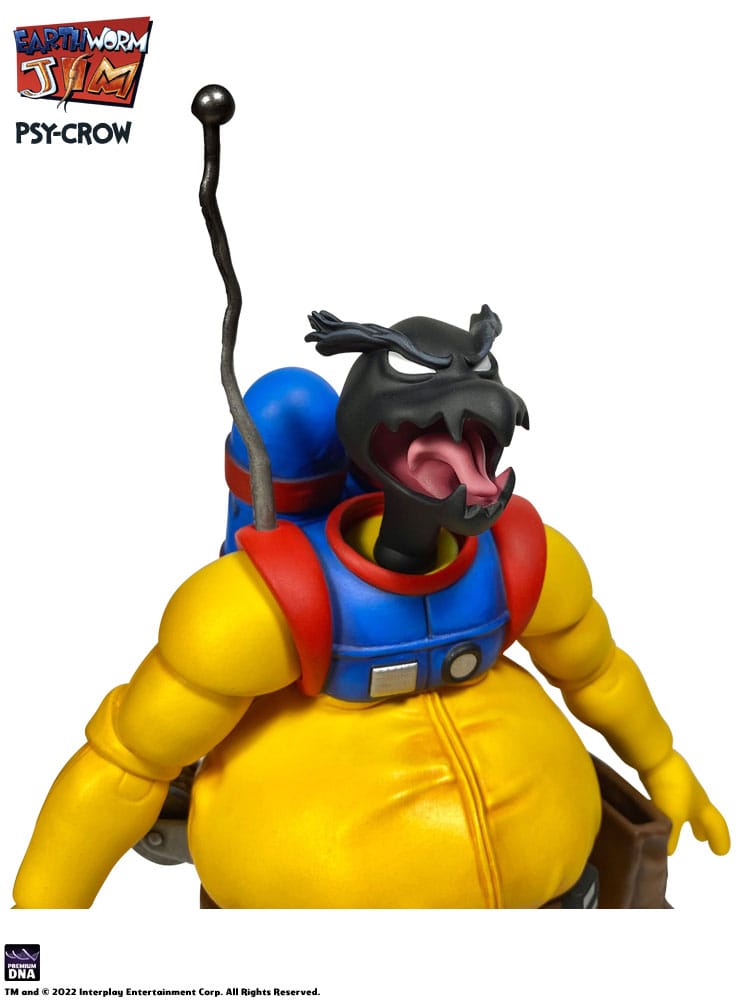 Earthworm Jim Actionfigur Welle 1: Psy-Crow 15 cm