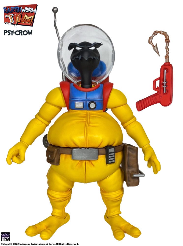 Earthworm Jim Actionfigur Welle 1: Psy-Crow 15 cm
