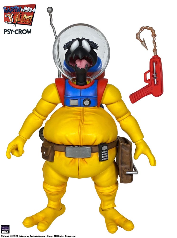 Earthworm Jim Actionfigur Welle 1: Psy-Crow 15 cm