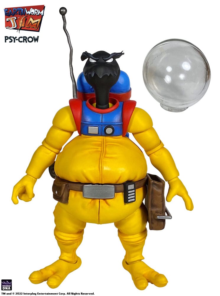 Earthworm Jim Actionfigur Welle 1: Psy-Crow 15 cm