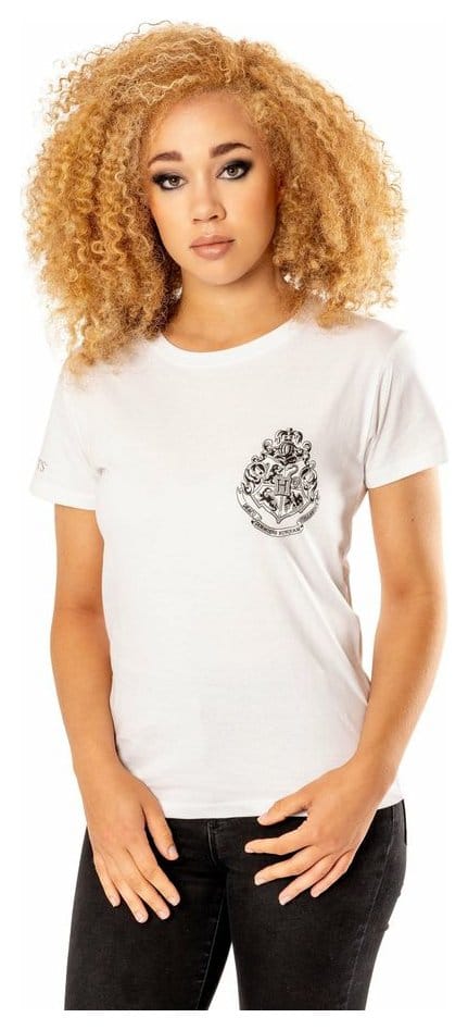 Harry Potter T-Shirt Hogwarts Crest Size S