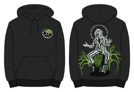 Beetlejuice Hooded Sweater Front Back World Tour Size S