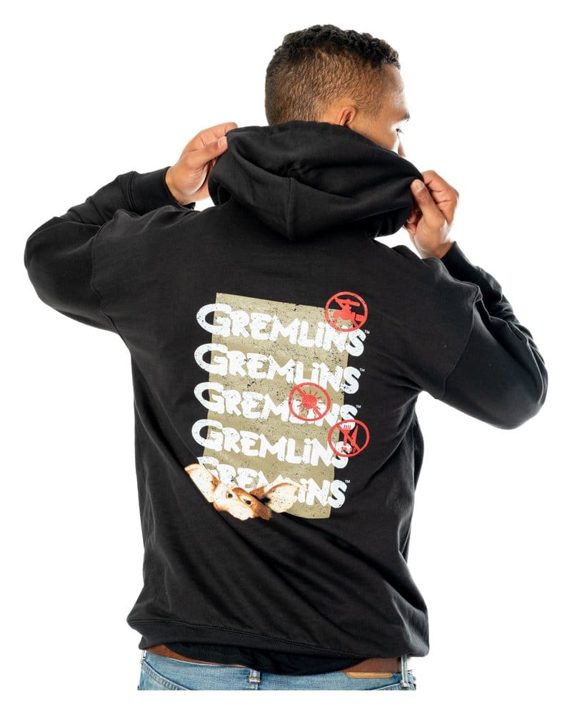 Gremlins Hooded Sweater Front Back Tear-Away Size L