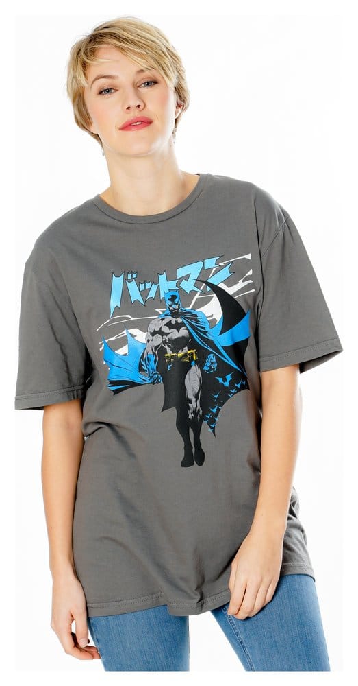 DC Comics T-Shirt Batman Manga Cape Size M