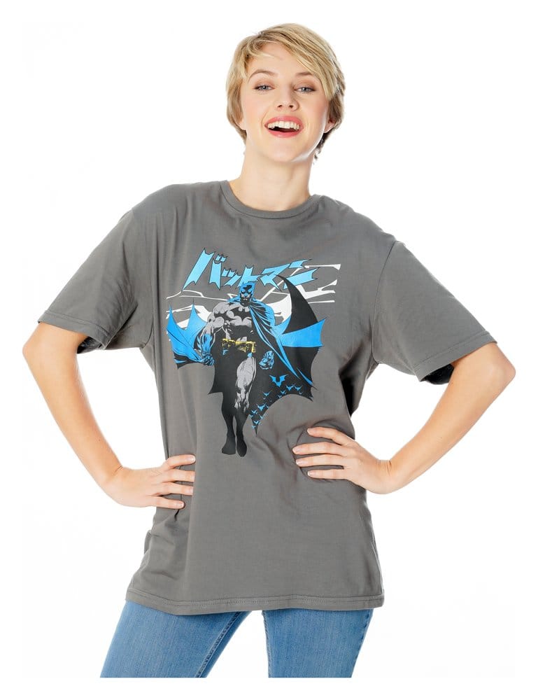 DC Comics T-Shirt Batman Manga Cape Size L