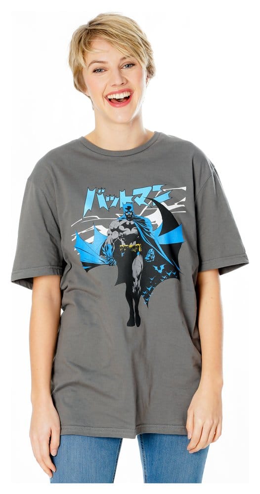 DC Comics T-Shirt Batman Manga Cape Size L
