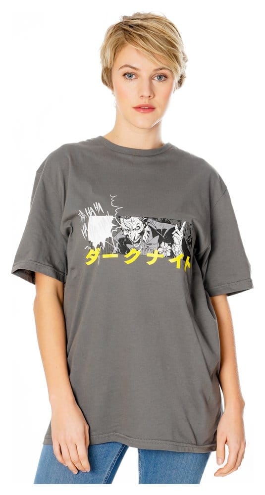 DC Comics T-Shirt The Joker Manga Ha Ha Size L