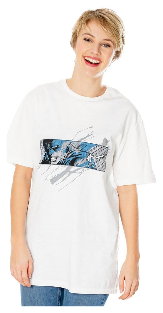 DC Comics T-Shirt Batman Manga Rip Size L