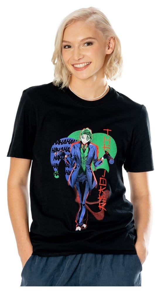 DC Comics T-Shirt The Joker Anime Red Light Size XXL