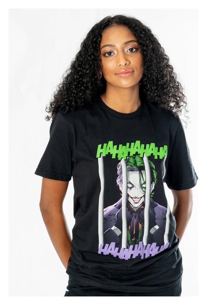 DC Comics T-Shirt The Joker Anime Smile Size M