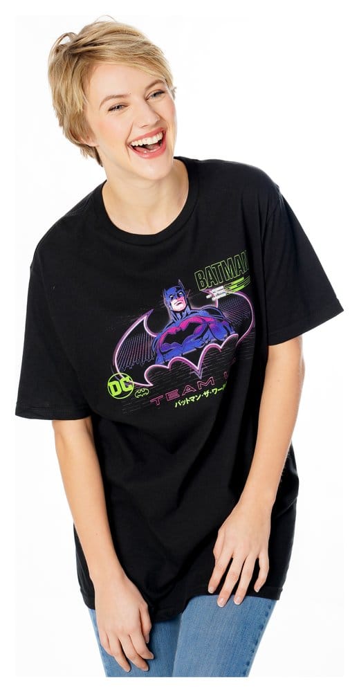 Batman T-Shirt Anime Matrix Grid Size S