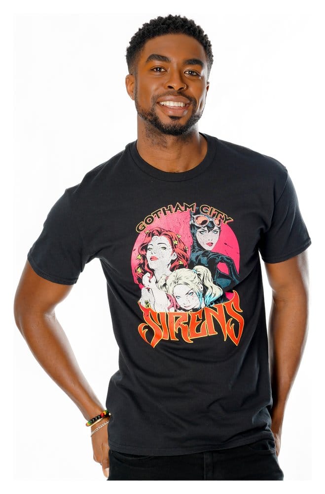 Gotham City Sirens T-Shirt Vintage Poster Size L