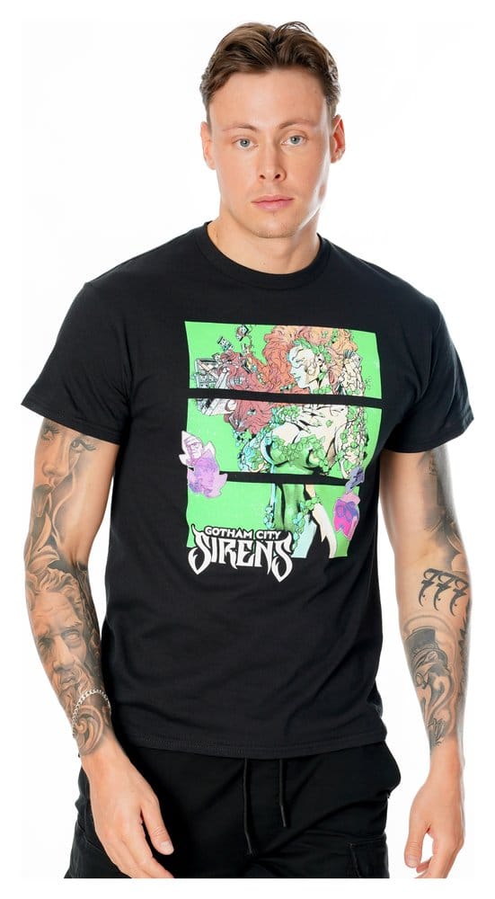 Gotham City Sirens T-Shirt Poison Ivy Sirens Cash Black Size XXL