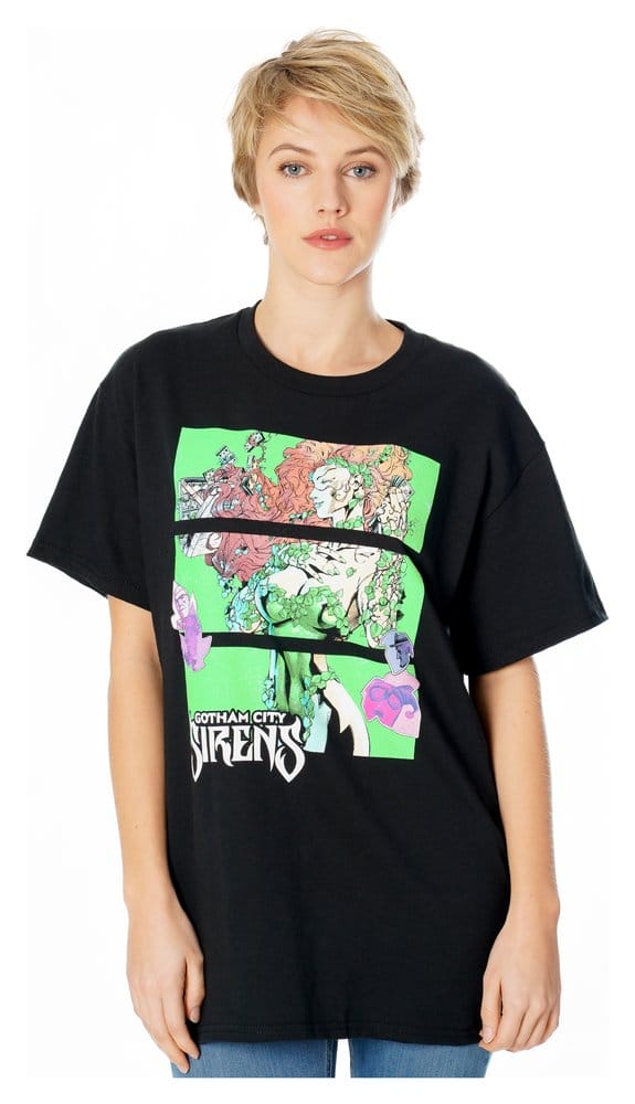 Gotham City Sirens T-Shirt Poison Ivy Sirens Cash Black Size M
