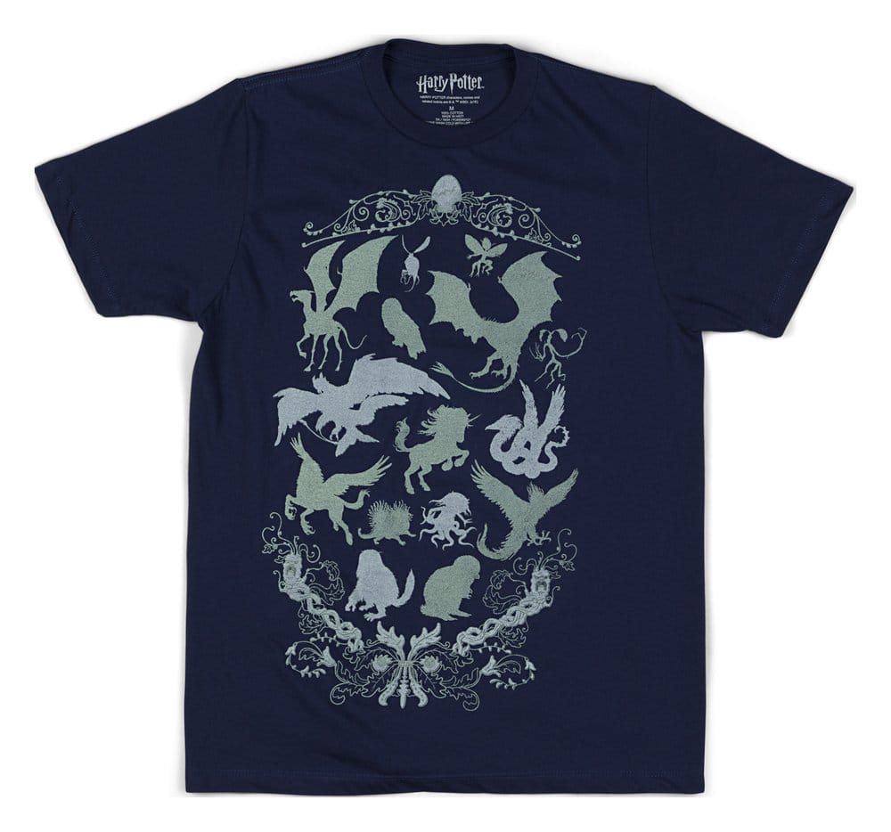 Harry Potter T-Shirt Magical Creatures Field Guide Size XXL