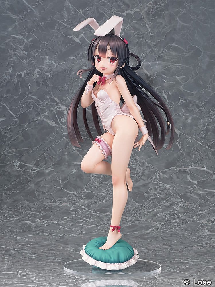 Maitetsu Last Run!! Statue 1/3 Hachiroku: White Bunny Ver. 40 cm