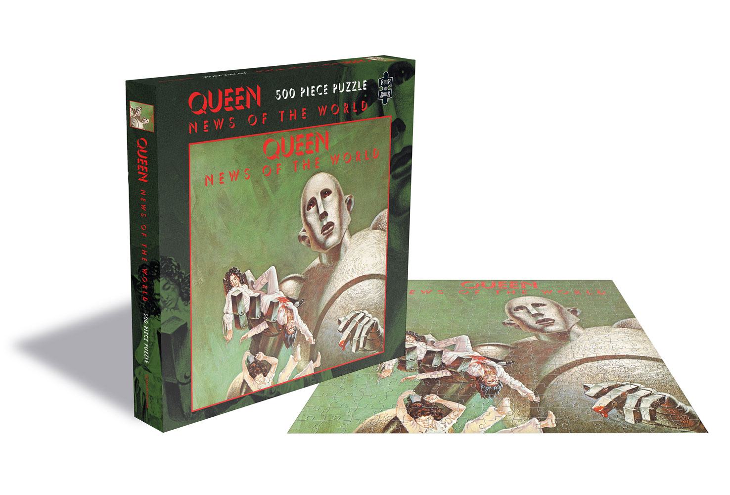 Queen Puzzle News of the World - Damaged packaging