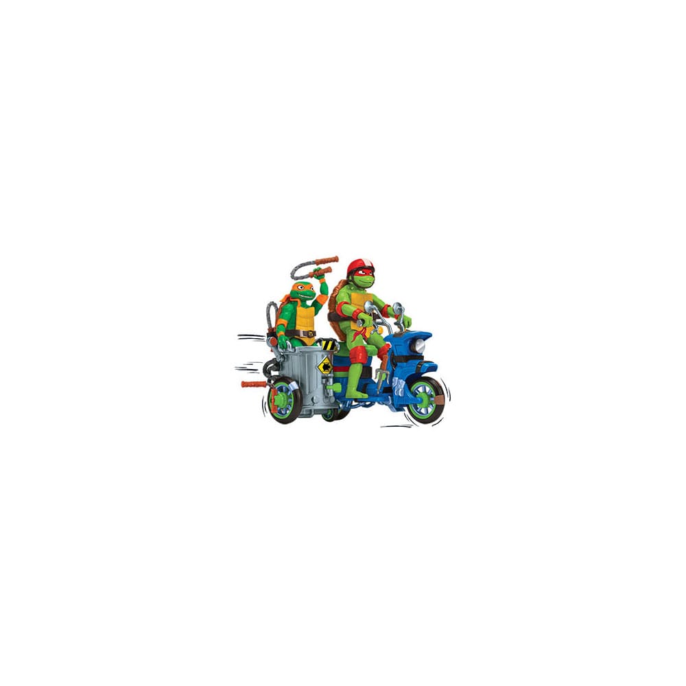 Teenage Mutant Ninja Turtles: Mutant Mayhem Vehicles with Figures 30 cm Assortment (4)